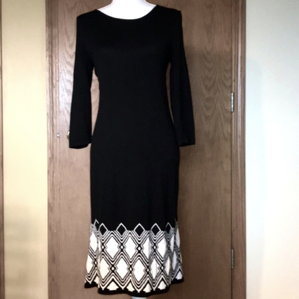 3/4 Sleeve Knit Dress
